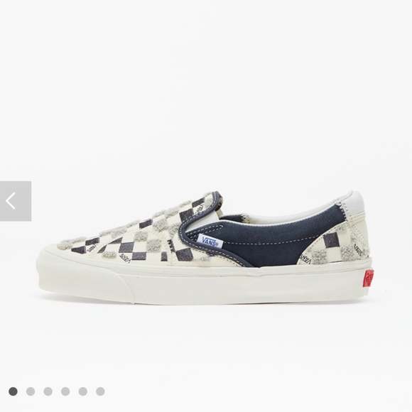 VANS VAULT CLASSIC SLIP-ON BRICOLAGE LX (EMBROIDERED CHECKER) - Picture 8 of 10